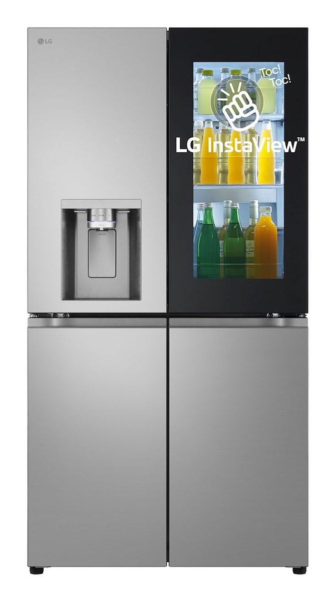 LG GMK961PY5E Frigo 4P NoFrost 646L Disp. Acqua WiFi Silver