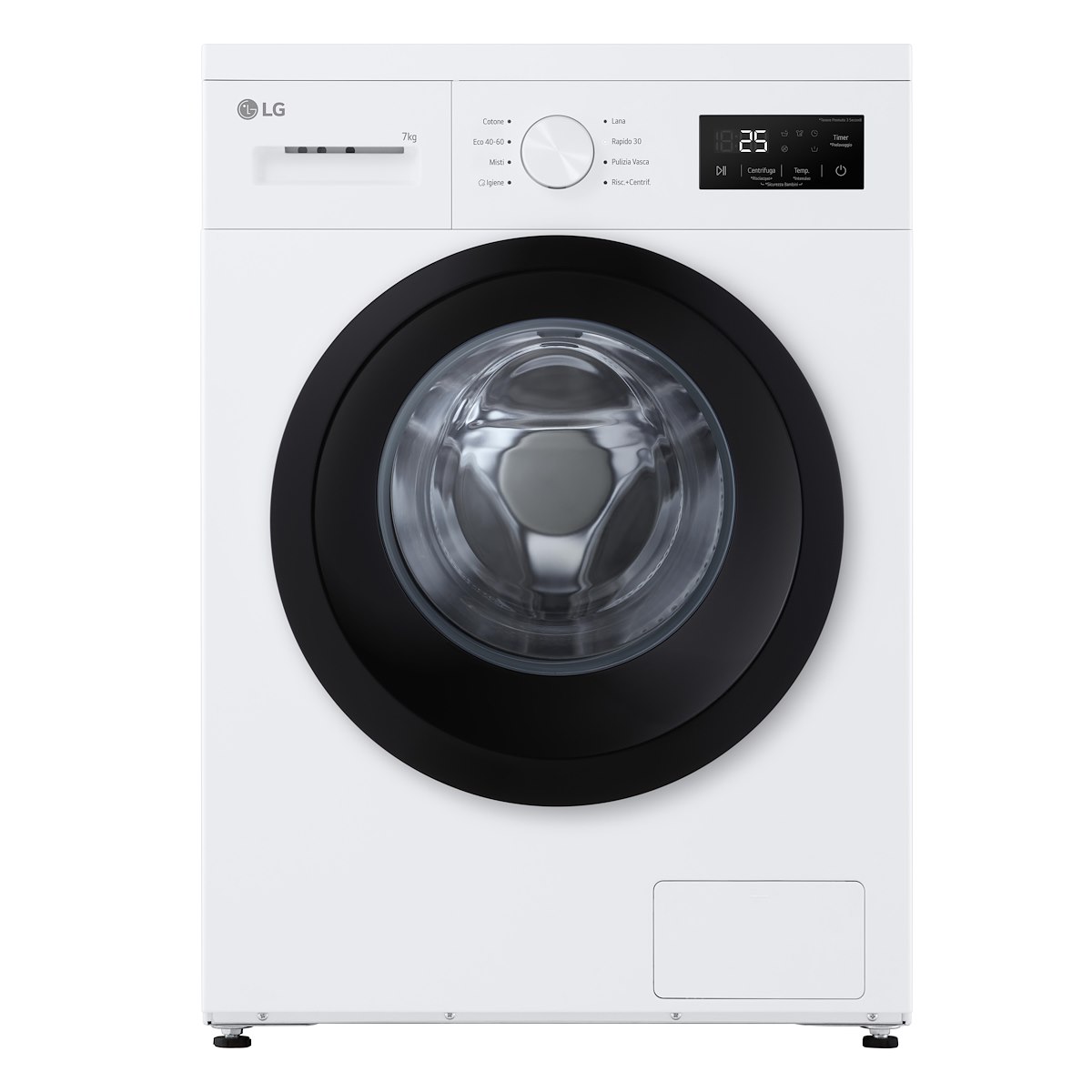 LG F4NA10S7NWK Lavatrice Slim 7kg 1350giri Classe A Inverter Vapore