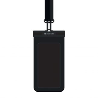 CASE&ME CMWATERFLOATK Cover Impermeabile Nera per Smartphone