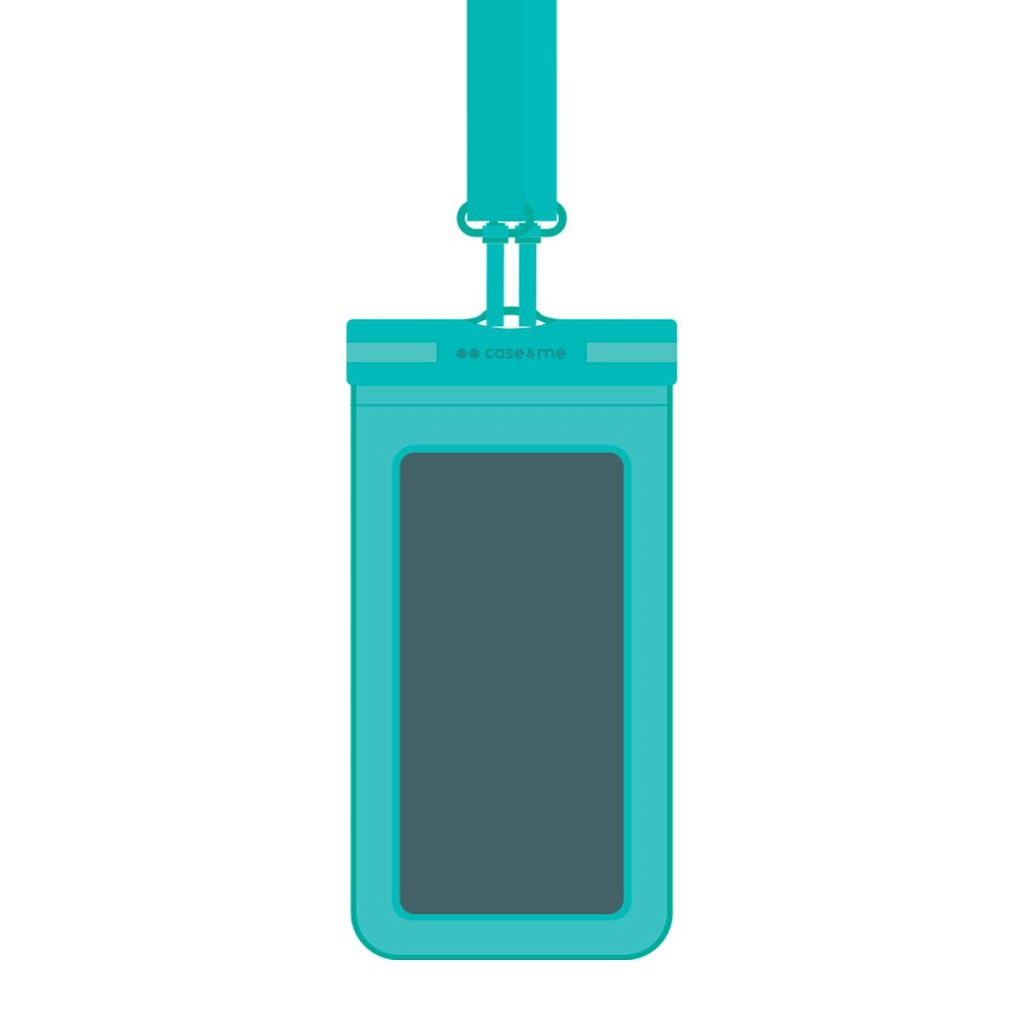 CASE&ME CMWATERFLOATAQG Cover Impermeabile per Smartphone