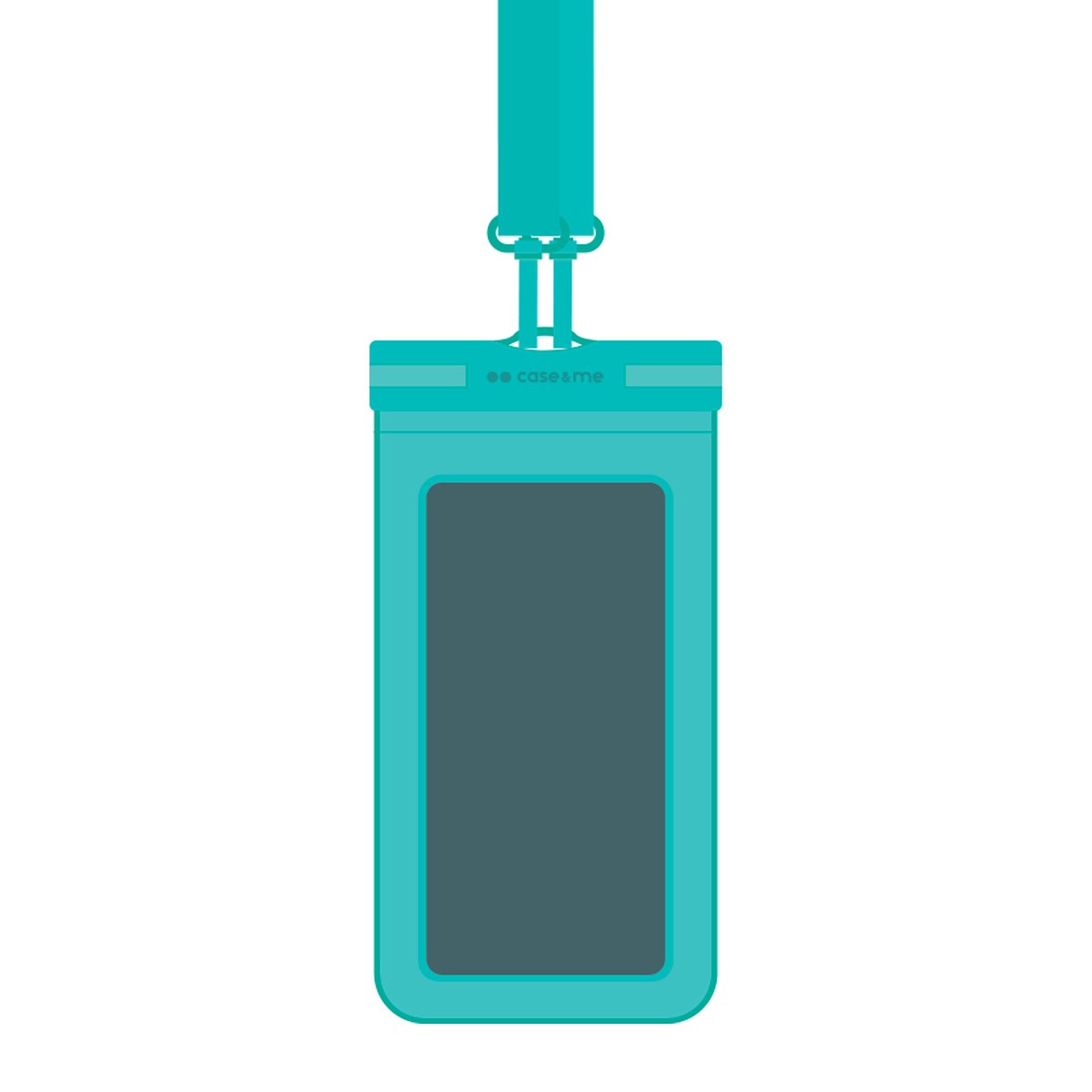 CASE&ME CMWATERFLOATAQG Cover Impermeabile per Smartphone