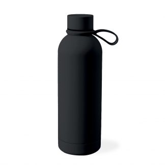 PURO PUWB750DW4BLK Bottiglia Acciaio Doppio Strato 750ml Nera