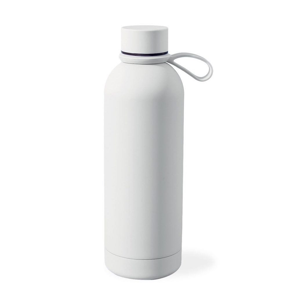 PURO PUWB500DW4WHI Bottiglia Acciaio Doppio Strato 500ml Bianca