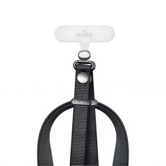 PURO PUIPLACE1BLK Tracolla per Smartphone, Nero