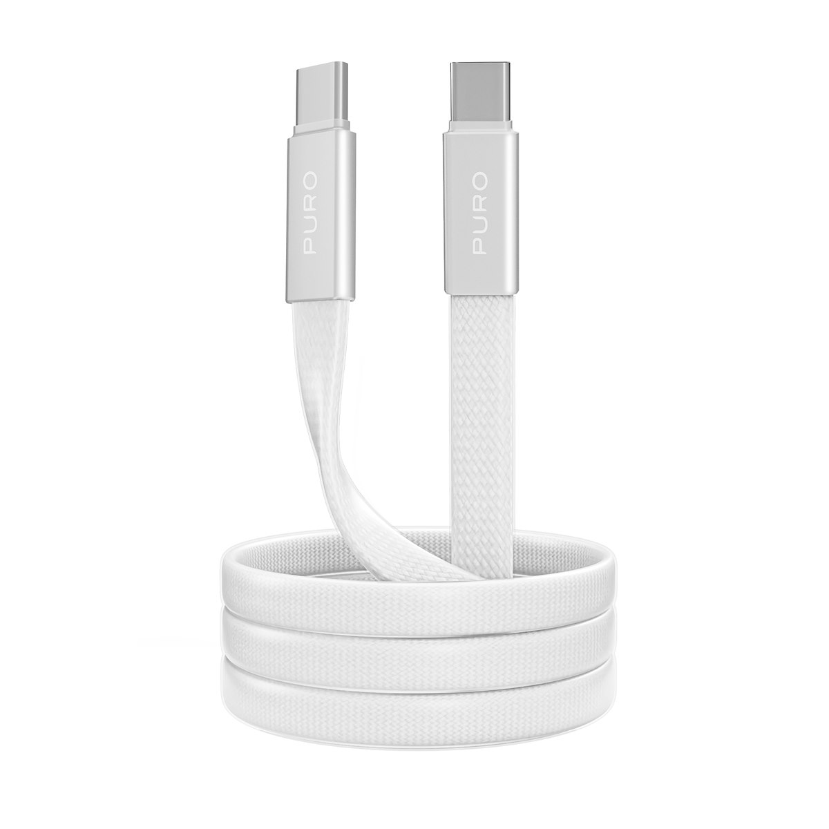 PURO PUCCC60WSLIM1MTW Cavo Air Slim 60W 1m Bianco
