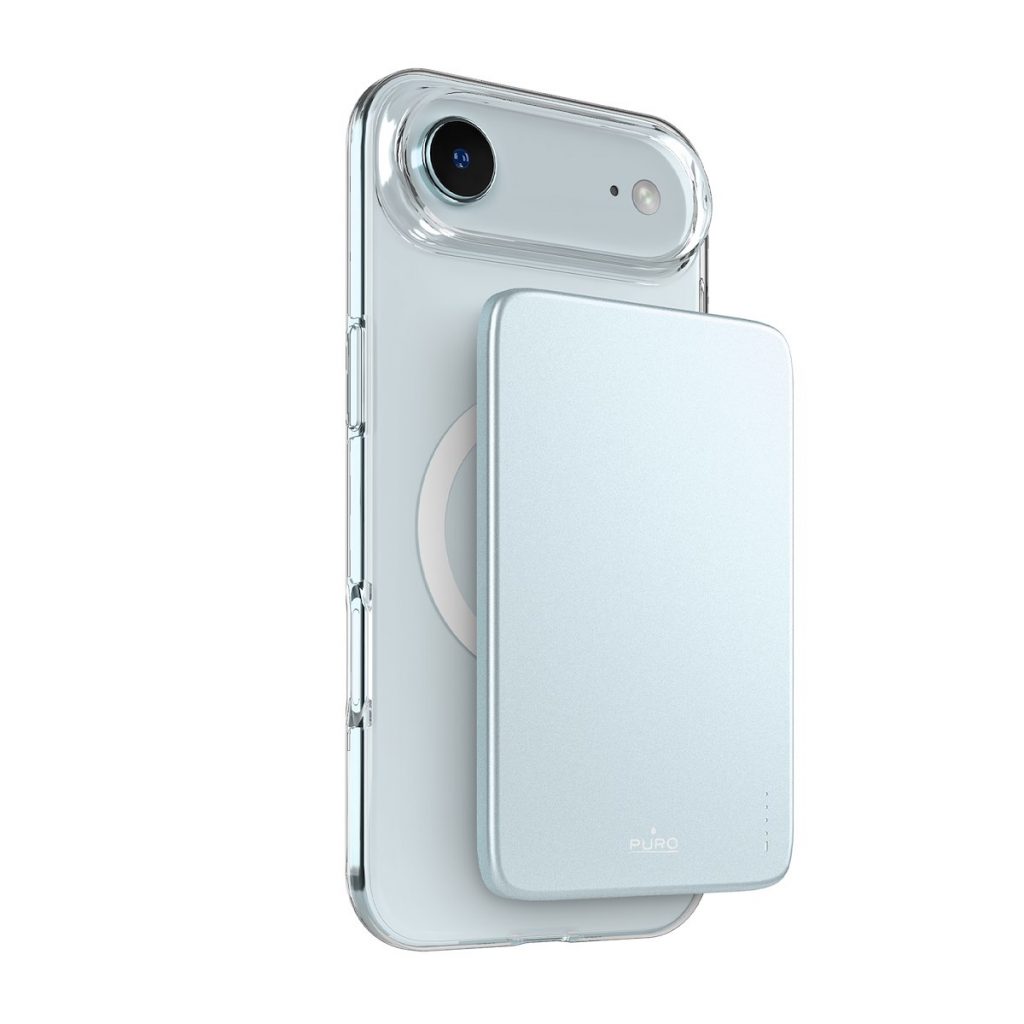 PURO PUBB3000MAGIPAIRA Powerbank MagSafe per iPhone Azzurro