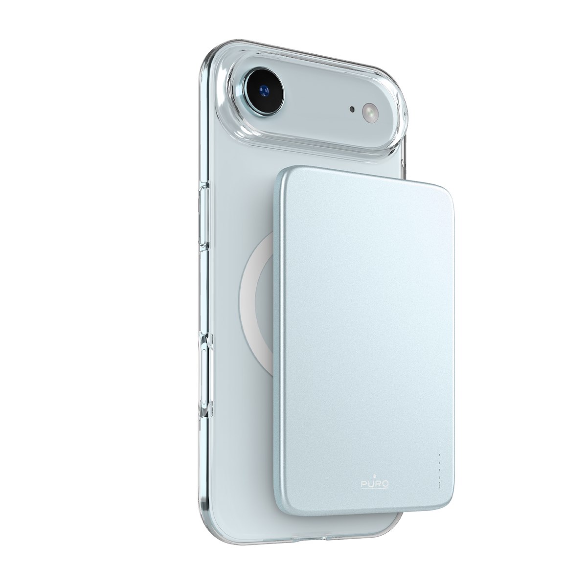PURO PUBB3000MAGIPAIRA Powerbank MagSafe per iPhone Azzurro