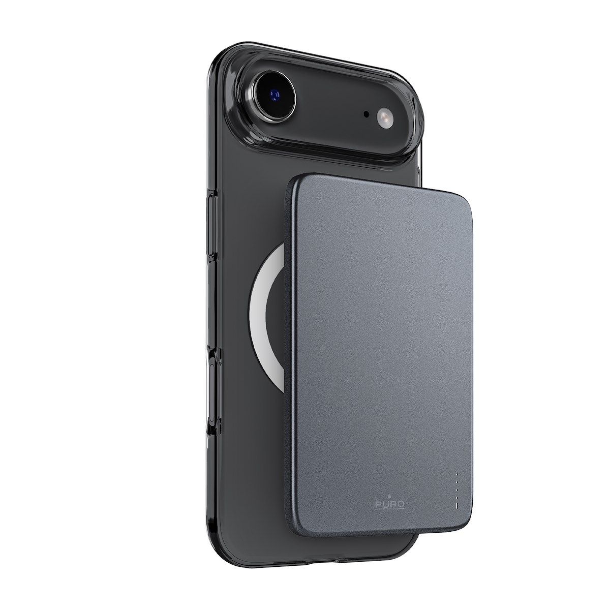 PURO PUBB3000MAGIPAIRK Powerbank Magsafe per iPhone, Nero