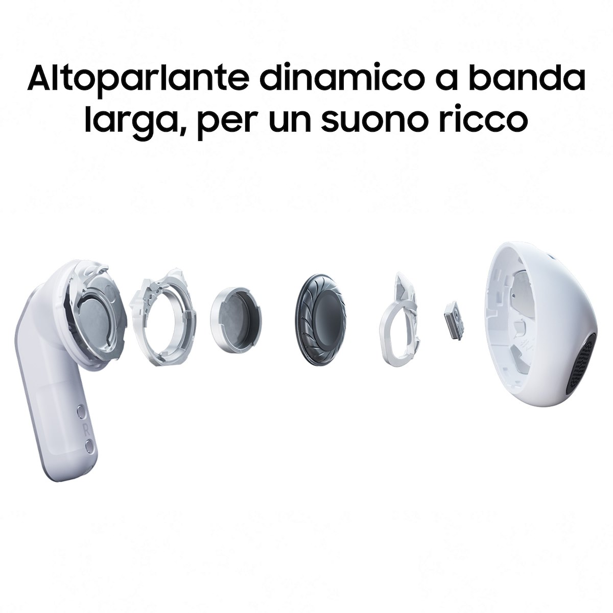 Samsung Buds 4 White Auricolare Bluetooth - immagine 3