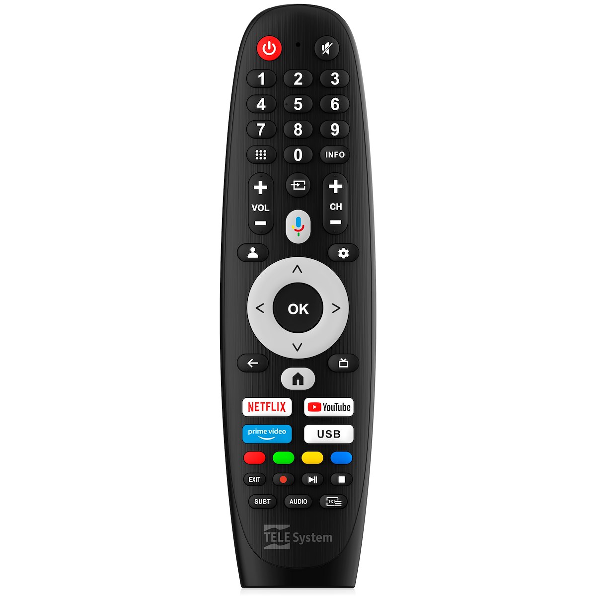 TELESYSTEM 28000262 TV LED 24" HD DVB-T2/S2 Smart Google TV - immagine 3