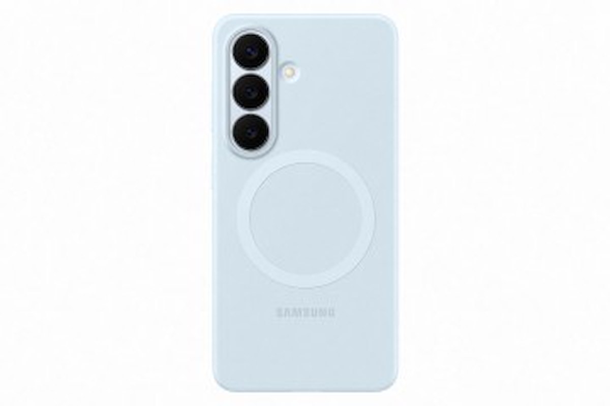 SAMSUNG EFES942CLEGWW Custodia M1 Silicone Magnetica Light Blue