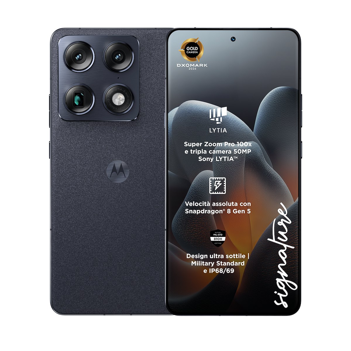 MOTOROLA SIGNATURE5G16512CARBON Smartphone 6.8" AMOLED 16/512GB 5G Carbon