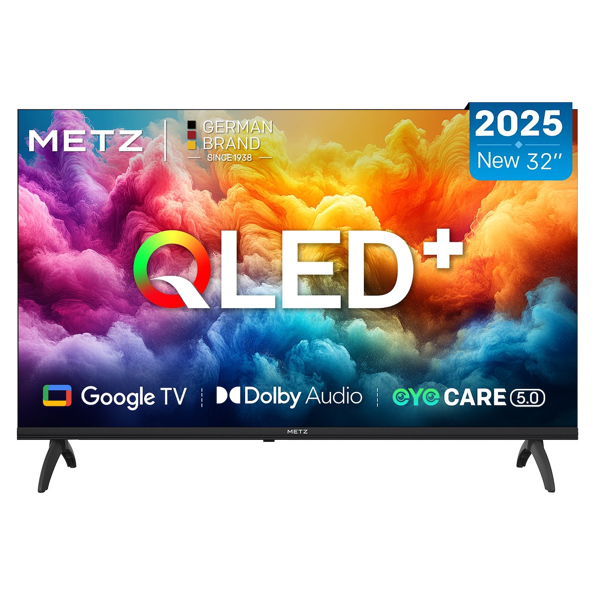 METZ 32MQF7020Z Smart Google TV QLED 32" HD DVB-T2/S2