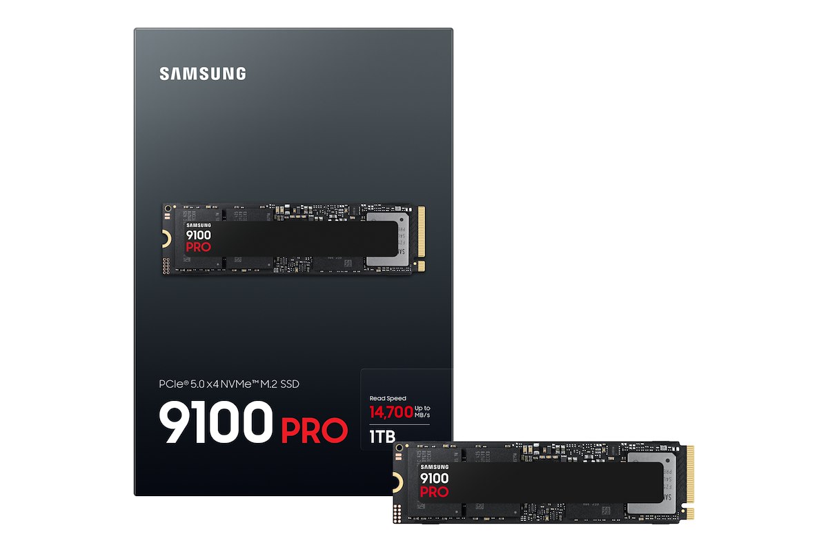 SAMSUNG MZVAP1T0BW SSD Interno 1TB NVMe M.2 9100 Pro - immagine 3