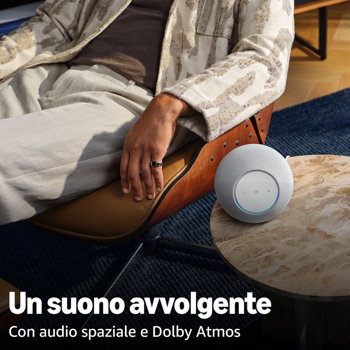 ECHO ECHOSTUDIO2025GLACIERWHITE Altoparlante Smart - immagine 3