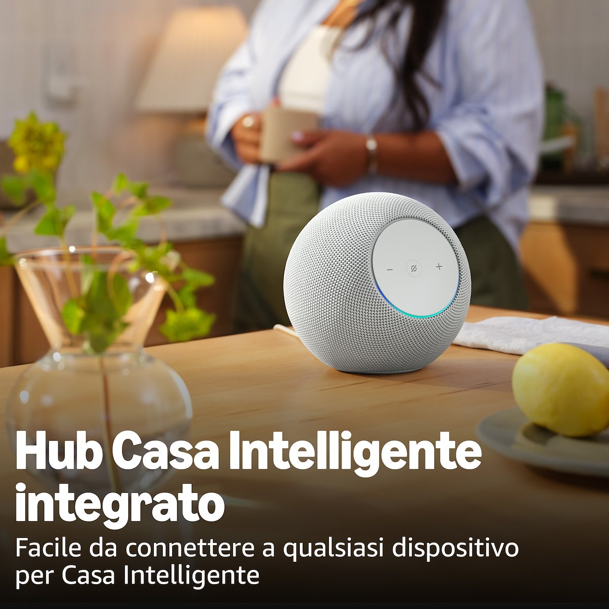 ECHO ECHOSTUDIO2025GLACIERWHITE Altoparlante Smart - immagine 5