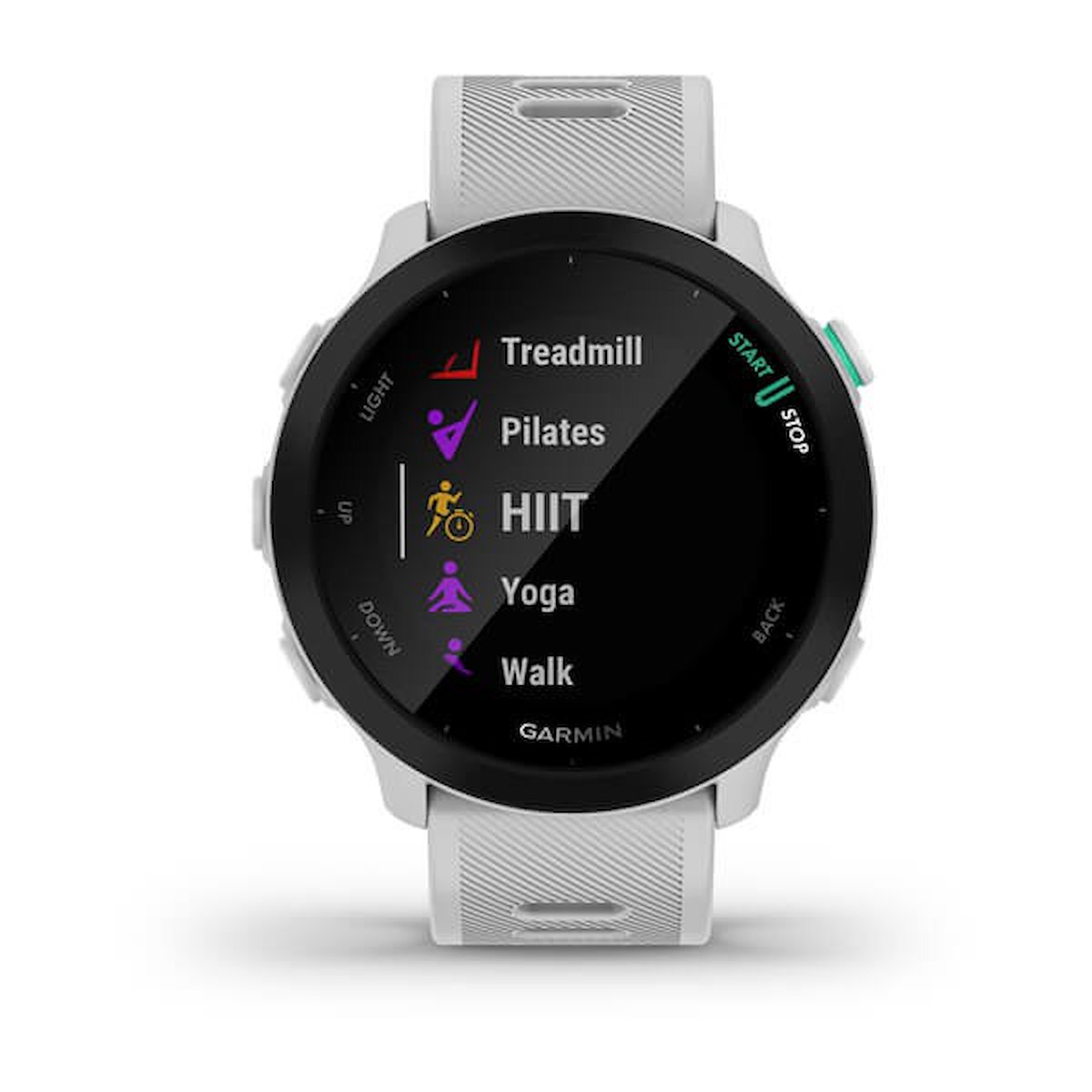 GARMIN 0100256215 Forerunner 55 BT 42mm 1.4" White - immagine 2