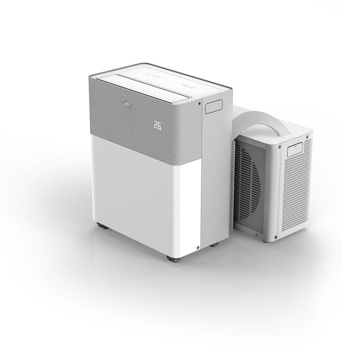 MIDEA PORTASPLIT Condensatore Monoblocco 3.5kW A++-A+P-Cal. WiFi AI Tubo Int.