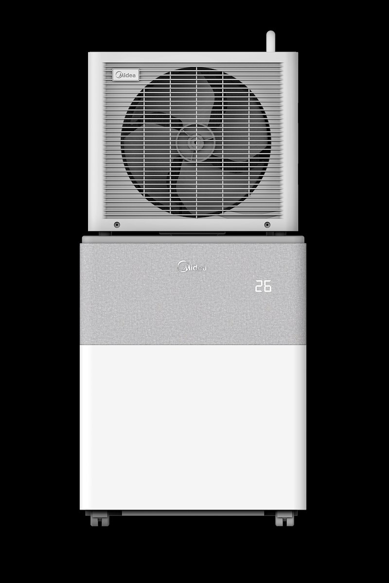 MIDEA PORTASPLIT Condensatore Monoblocco 3.5kW A++-A+P-Cal. WiFi AI Tubo Int. - immagine 2