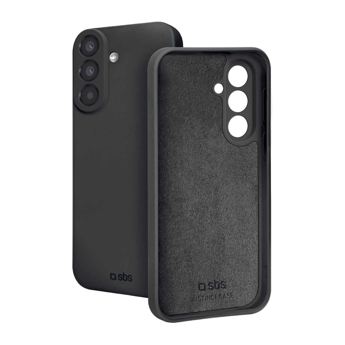 SBS TEINSTSAA37K Cover Instinct per Samsung A37, Nero