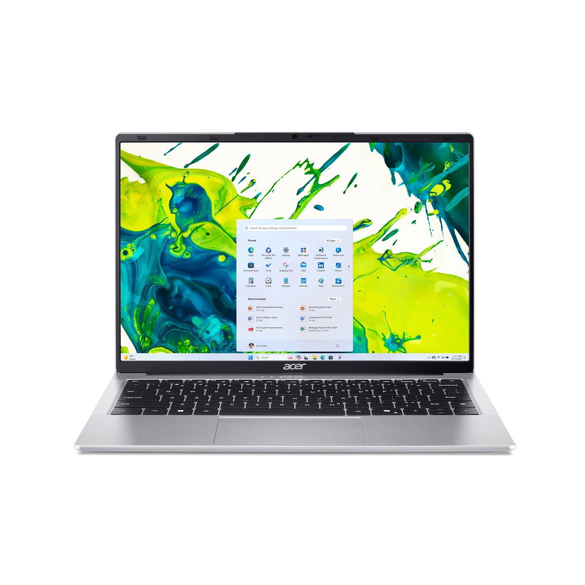 ACER ASPIRELITE14AL1432P35ST Notebook 14" i3-N355 8GB 512GB SSD W11H