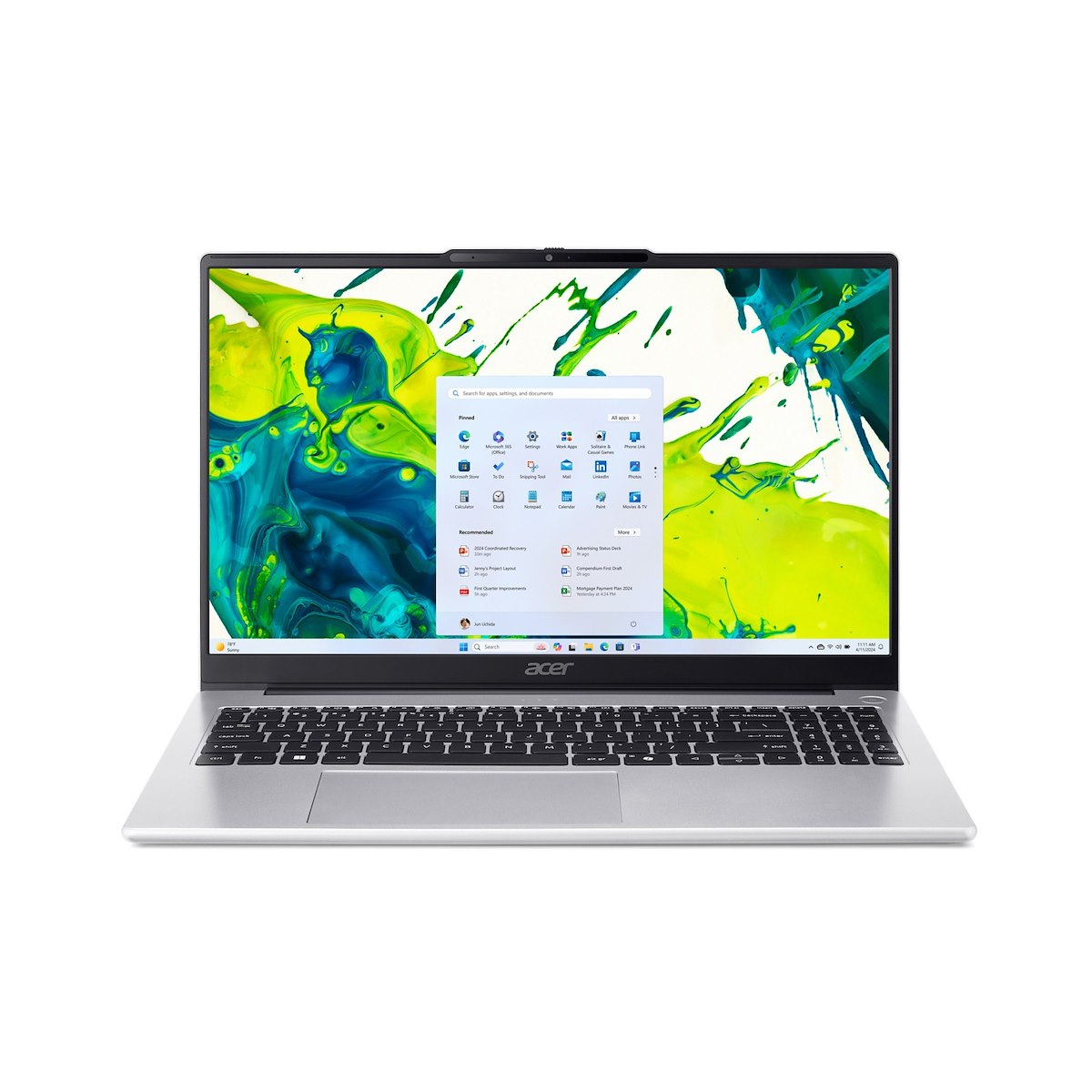 ACER ASPIRELITEAL1554P52F5 Notebook 15.6" FHD U5-115U 8GB SSD512GB W11H