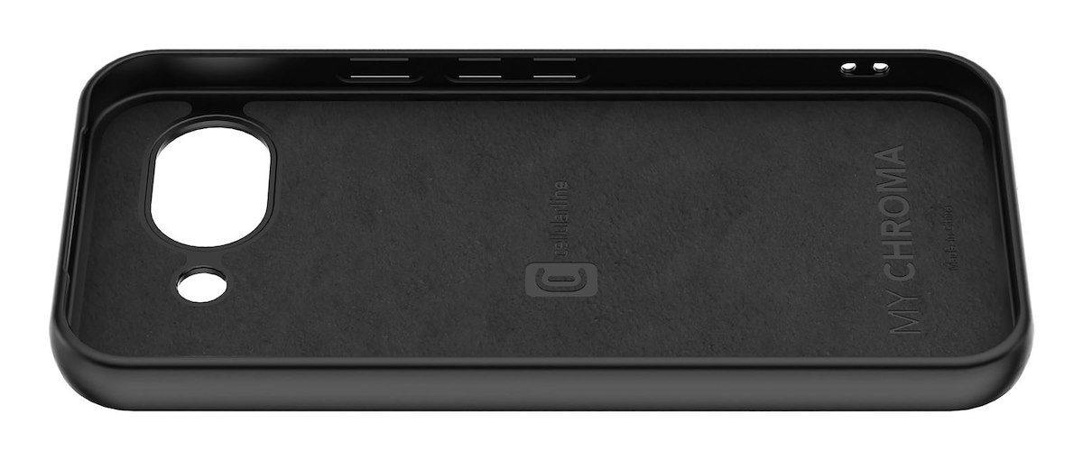 CELLULAR LINE CHROMAGOOPIX10AK Custodia Gomma Chroma per Google Pixel 10A Nera - immagine 3