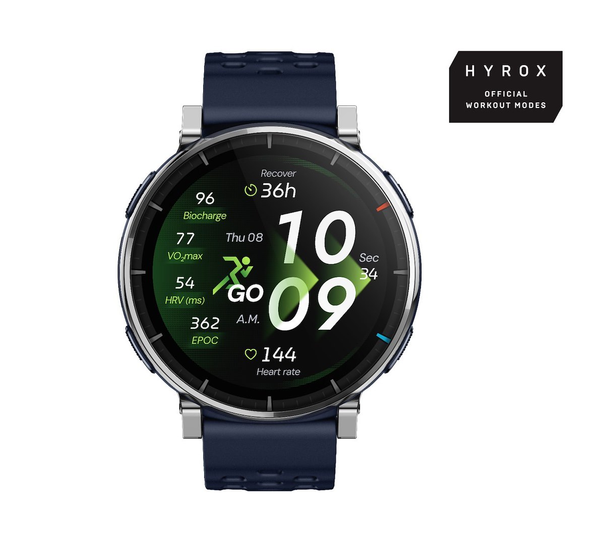 AMAZFIT ACTIVE3PREMIUMDARKBLUE 1.32" AMOLED BT GPS NFC 5ATM