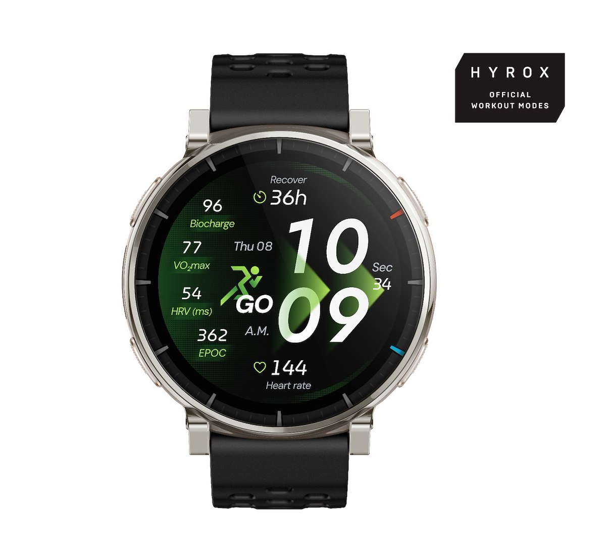 AMAZFIT ACTIVE3PREMIUMAPEXSILVER 1.32" AMOLED BT GPS NFC 5ATM