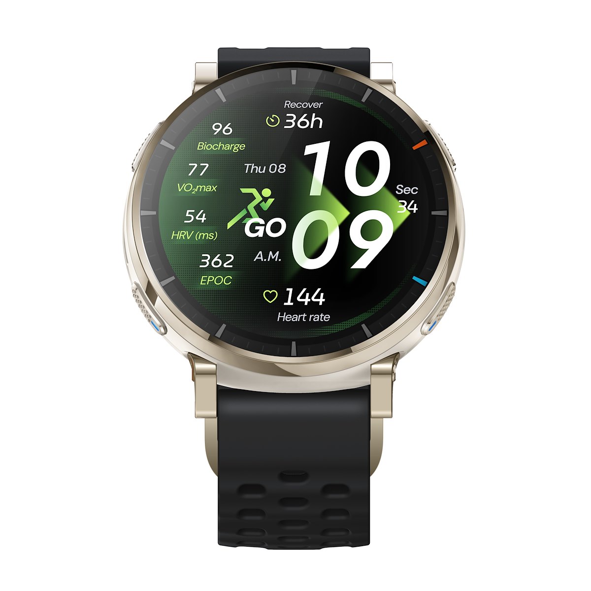 AMAZFIT ACTIVE3PREMIUMAPEXSILVER 1.32" AMOLED BT GPS NFC 5ATM - immagine 2