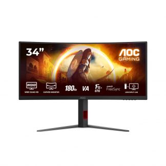 AOC CU34G4 Monitor Gaming Curvo 34 Pollici QHD 180Hz