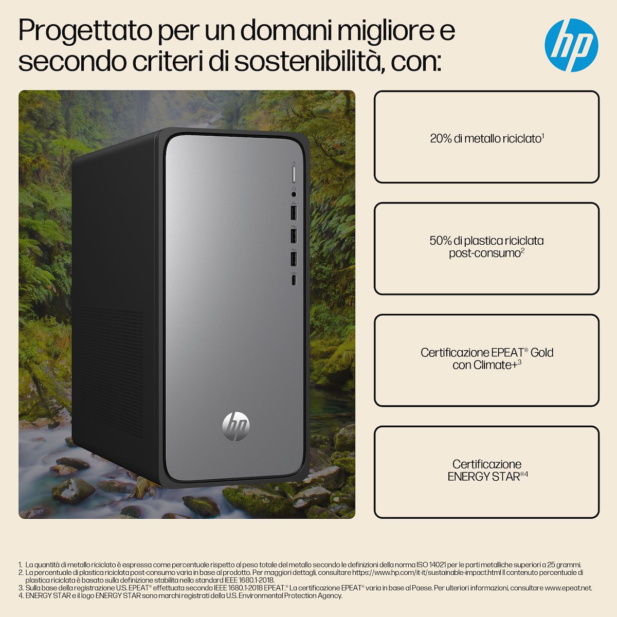 HP M020038NL i-Desk i5-13400 8GB SSD 512GB UMA W11 - immagine 4