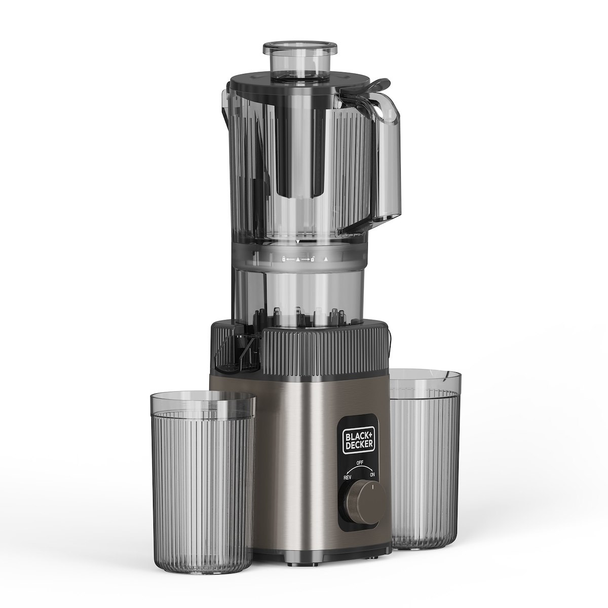 Black Decker BXJE4800E Estrattore Centrifuga 200W Acciaio Inox - immagine 3
