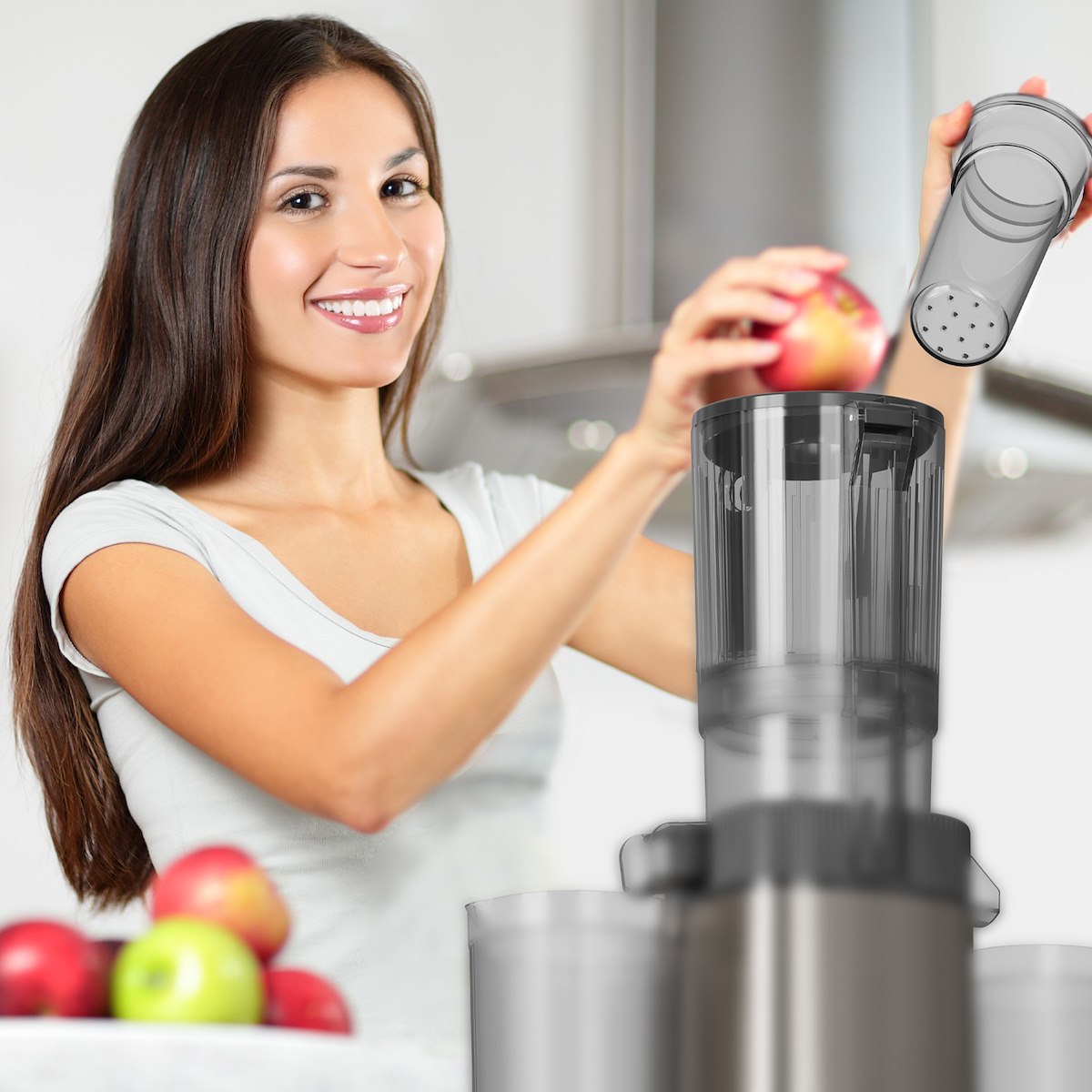 Black Decker BXJE4800E Estrattore Centrifuga 200W Acciaio Inox - immagine 5