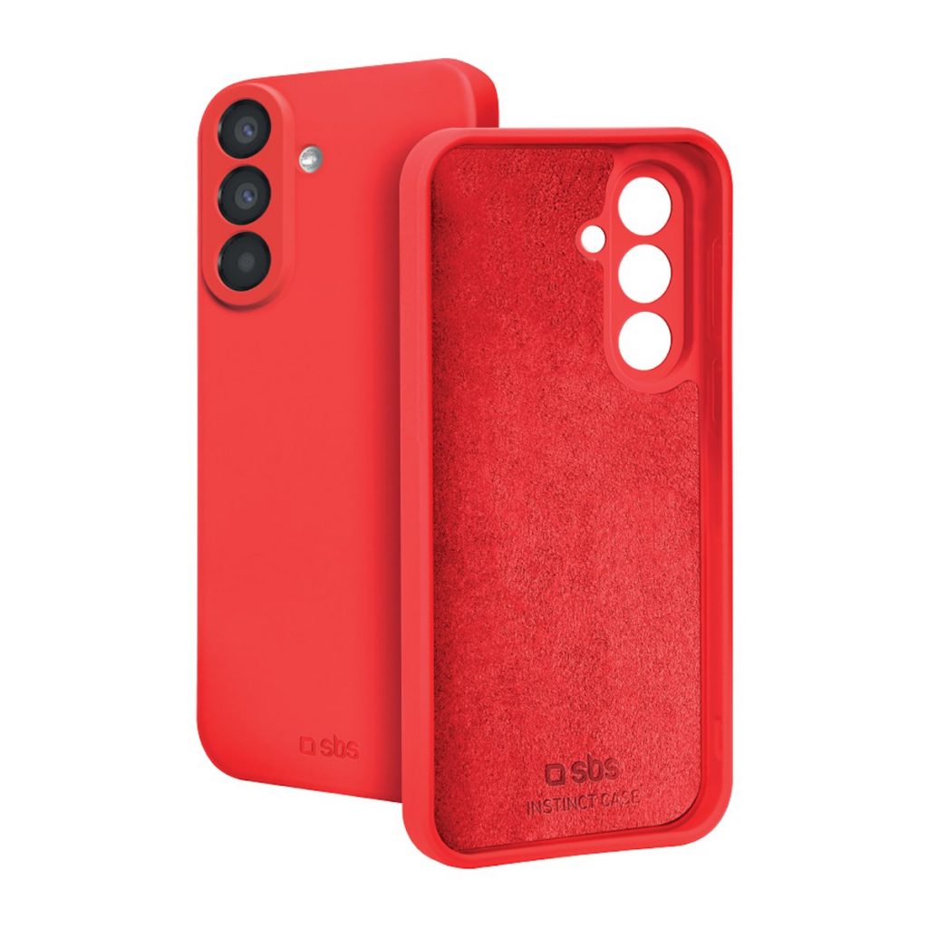 SBS TEINSTSAA57R Cover Instinct per Samsung Galaxy A57 Rosso