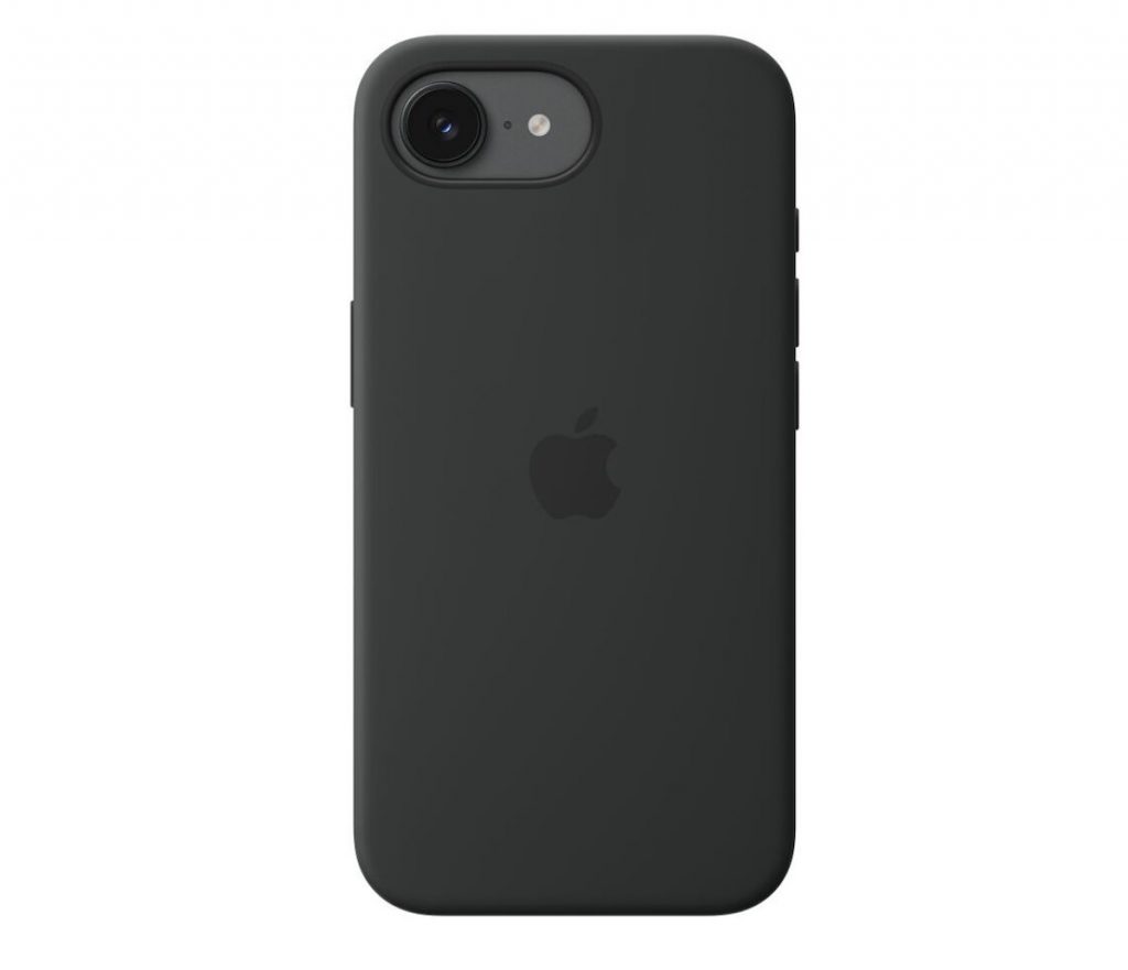 APPLE MHWD4ZMA Custodia MagSafe Silicone per iPhone 17E, Nero