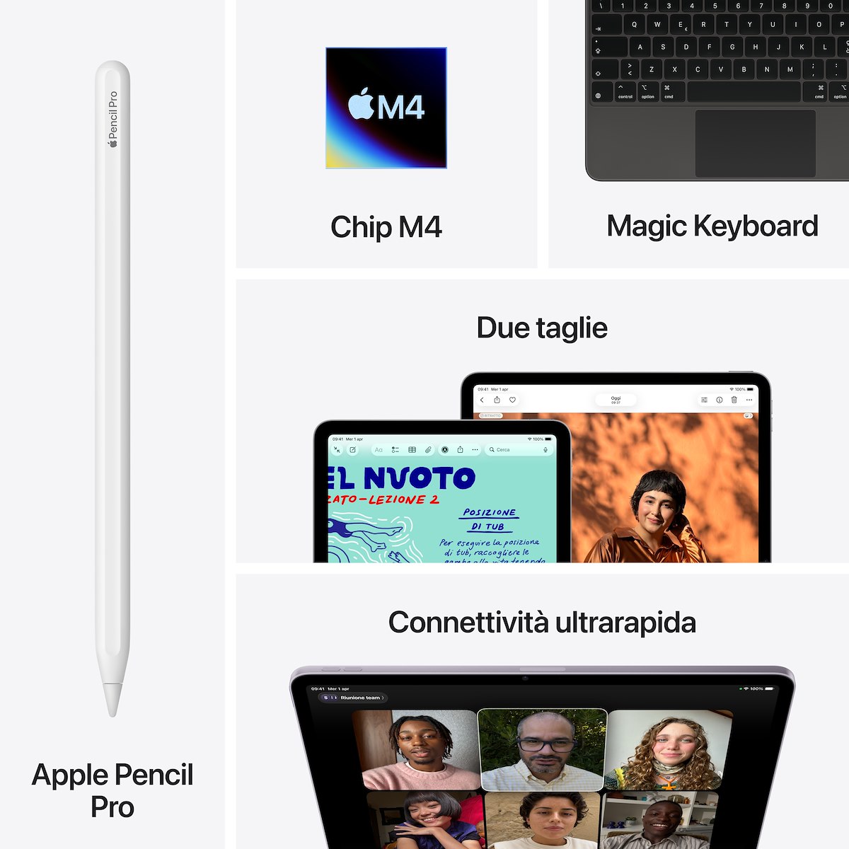 Apple iPad Air 13 M4 128GB WiFi Purple - immagine 9