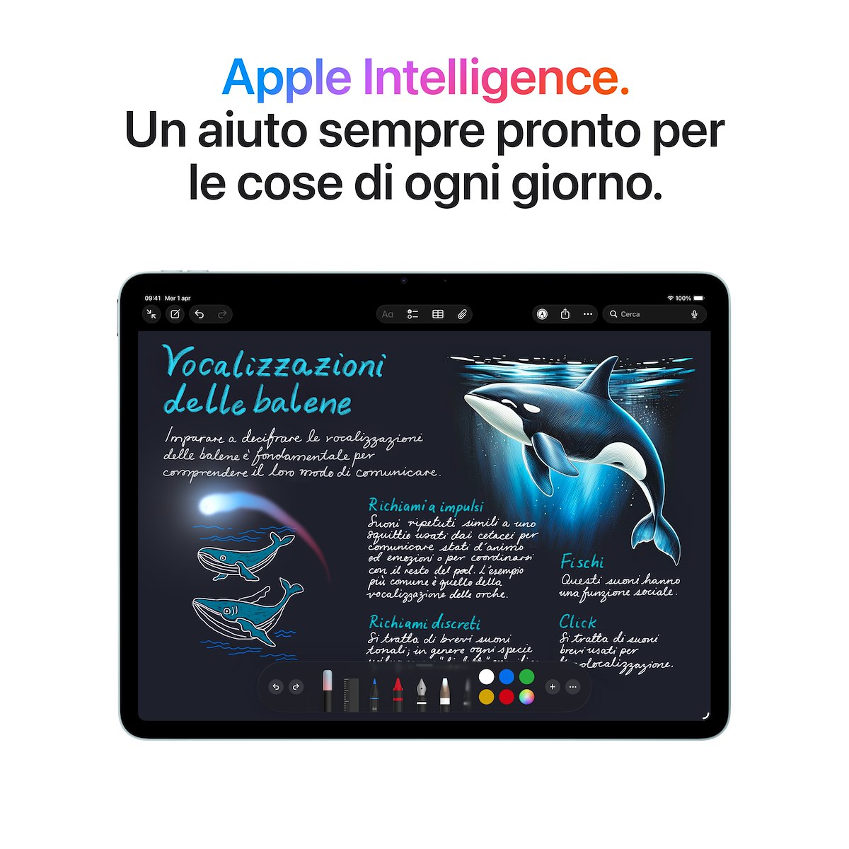 APPLE MH364TYA iPad Air 11" M4 256GB Wi-Fi Blu - immagine 5