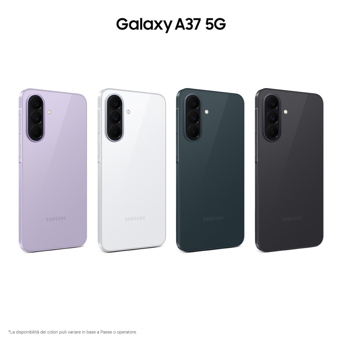 SAMSUNG SMA376BZABEUE Galaxy A37 5G, 6.6", 6GB, 128GB, Charcoal - immagine 4