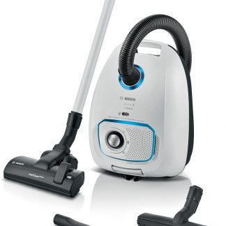BOSCH BGL41SIL2H Aspirapolvere Con Sacco ProSilence HEPA Bianco
