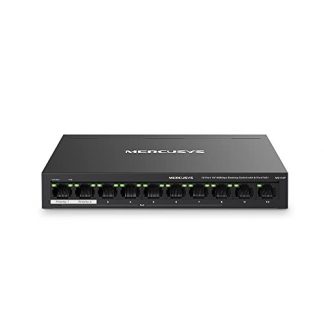 VARI MS110P Switch 10 Porte RJ45 10 100 8 PoE Mercusys