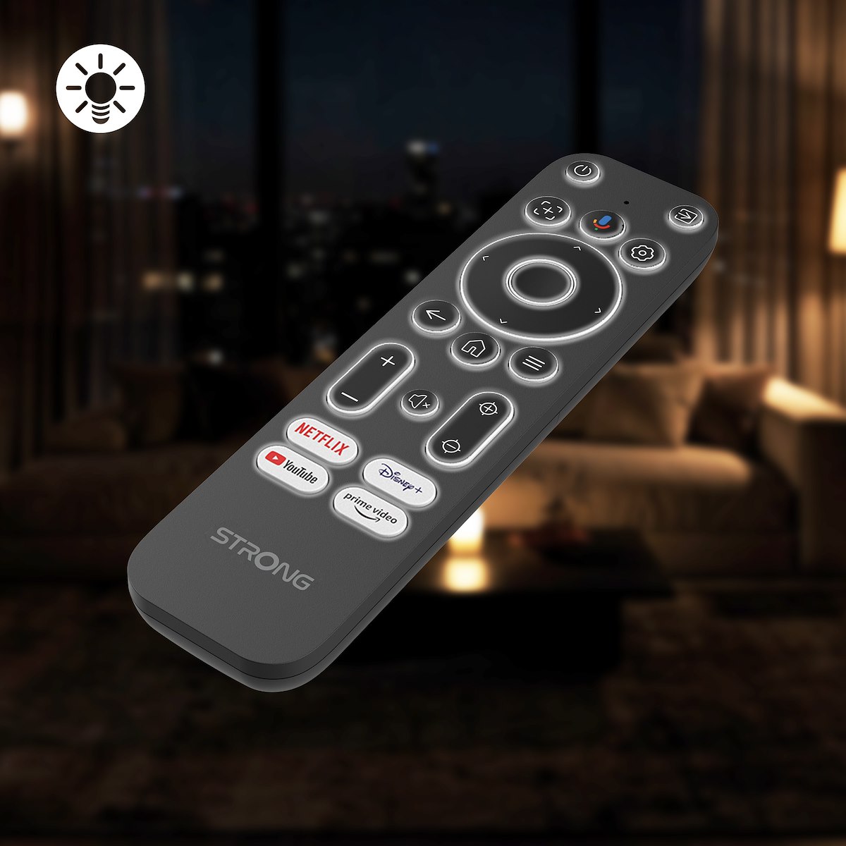 Strong Mira X1 Proiettore LCD FHD 500ANSI Wi-Fi Google TV con Supporto - immagine 4