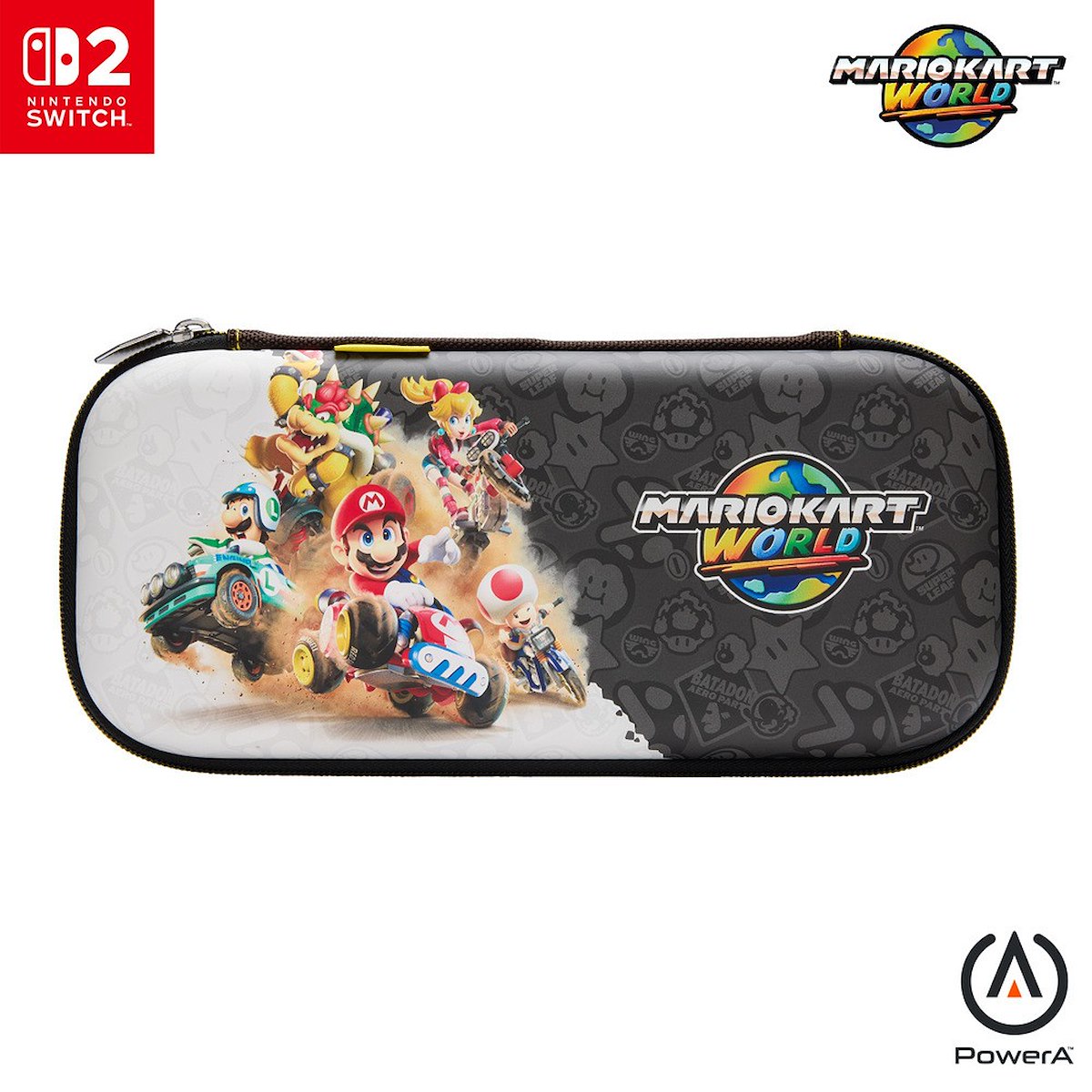 POWER A NSCS0575 Custodia Slim per Nintendo Switch 2 Mario Kart World