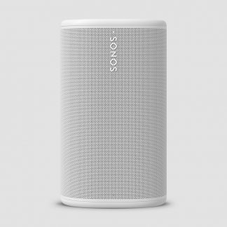 SONOS PLAYWHITE Speaker WiFi Bluetooth IP67 con Base Ricarica Bianca