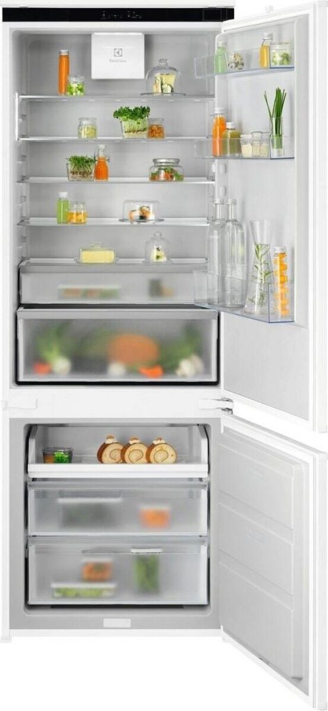 ELECTROLUX ENA7TE75S Frigorifero Combinato Incasso 375lt NoFrost