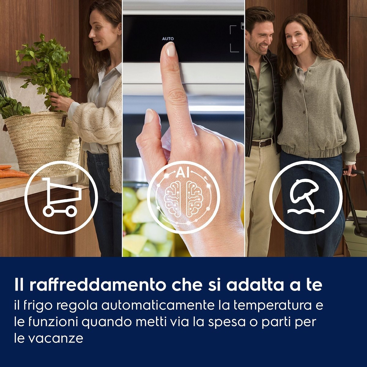 ELECTROLUX ENA7TE75S Frigorifero Combinato Incasso 375lt NoFrost - immagine 11