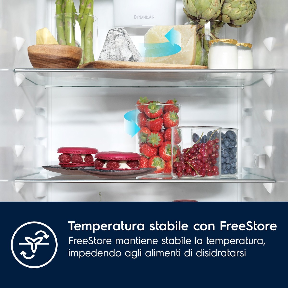 ELECTROLUX ENA7TE75S Frigorifero Combinato Incasso 375lt NoFrost - immagine 5