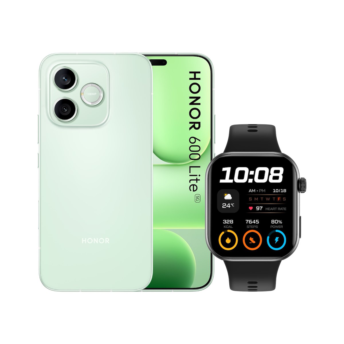 HONOR 600LITESPROUTGREENCHOICWATCH2I Smartphone 6.6" 16GB 256GB 5G Verde