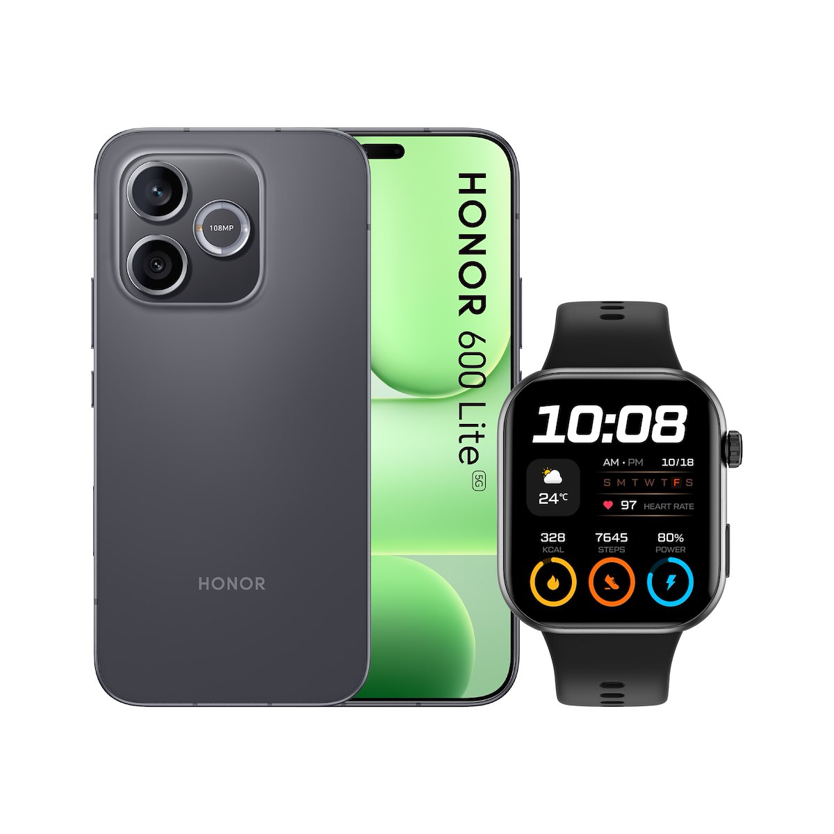 HONOR 600LITEVELVETBLACKCHOICWATCH2I Smartphone 6.6" 16/256GB 5G Velvet Black
