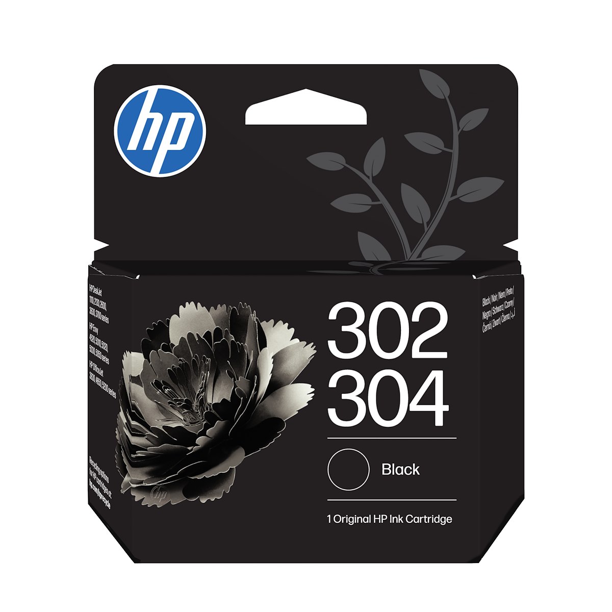 HP B7RT7AEBL Cartuccia Originale Inchiostro Nero 302 304 Blister
